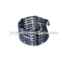 Amethyst magnético rebordeó las pulseras y el collar 36 &quot;